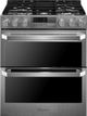 LG Signature 30" Textured Steel™ Slide In Dual Fuel Range-0