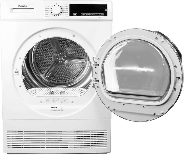 Danby® 4.0 Cu. Ft. White Front Load Electric Dryer -3