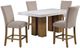 Steve Silver Co. Artemis 5-Piece Beige/Tan/White Counter Height Dining Set-0