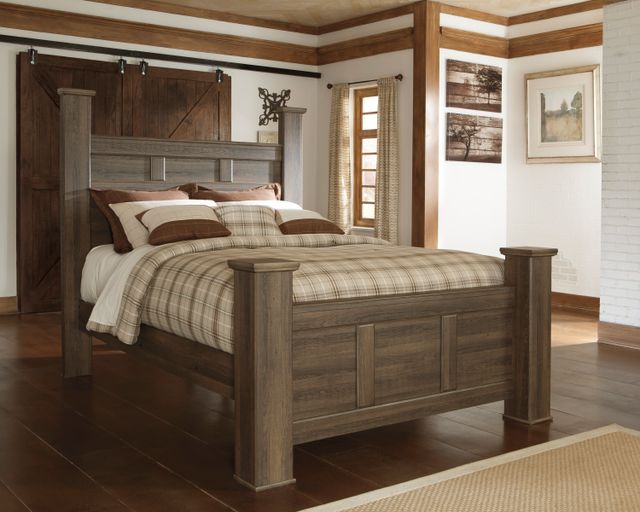 Rails de lit grand grand Juararo, brun, Signature Design by Ashley®