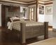 Rails de lit grand grand Juararo, brun, Signature Design by Ashley®-0