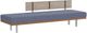 American Leather® Customizable Knox Fabric Right-Arm Facing Bench-0
