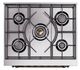 Ilve® Nostalgie II Noblesse 30'' Custom RAL Color Pro Style Dual Fuel Range with Burnished Trim-2
