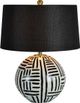 Renwil® Milka Cream & Black Table Lamp-0