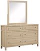 Magnussen Home® Merrifield Sandstone Beige Dresser and Shaped Mirror-0
