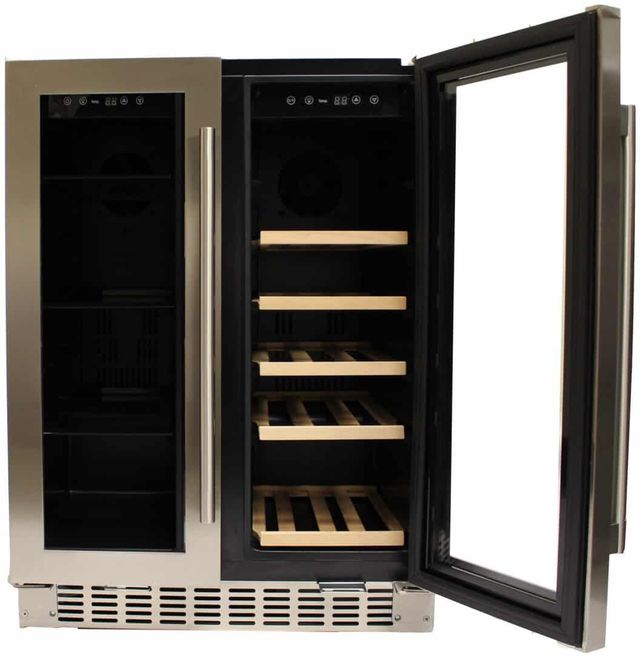 Azure 24" 5 Cu. Ft. Stainless Steel Wine Cooler-3