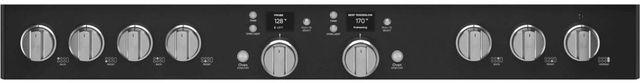 Café™ 48" Matte Black Slide-In Dual Fuel Range-3