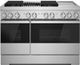 JennAir® NOIR™ 48" Stainless Steel Pro Style Dual Fuel Range-0