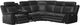 Palliser® Furniture Customizable Asher 6-Piece Power Reclining Curved Sectional-1