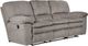 Catnapper® Reyes Graphite Lay Flat Reclining Sofa-0