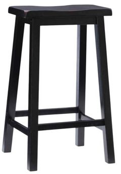 Powell® Antique Black Bar Stool