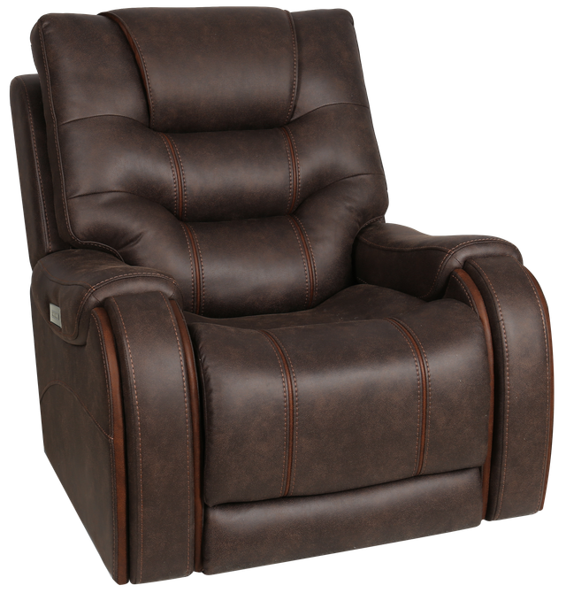 Moto Motion Brentwood Walnut Power Recliner | Miskelly Furniture