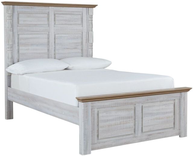 Signature Design by Ashley® Haven Bay Two-Tone Full Panel Bed-1
