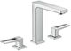 Hansgrohe Metropol Chrome Widespread Faucet with Loop Handles-0