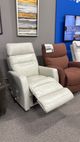 La-Z-Boy® Lennon Ice Leather Manual Rocking Recliner-1