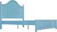 Cottage Creek Furniture Beachfront Ocean Blue Full Panel Bed-0