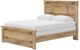 Signature Design by Ashley® Fenderport Tan Queen Panel Bed-3