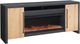 aspenhome® Edison Black 77" Fireplace Console-0