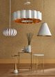 Currey & Company Chauveau Contemporary Gold Leaf/Pearl White Chandelier-1