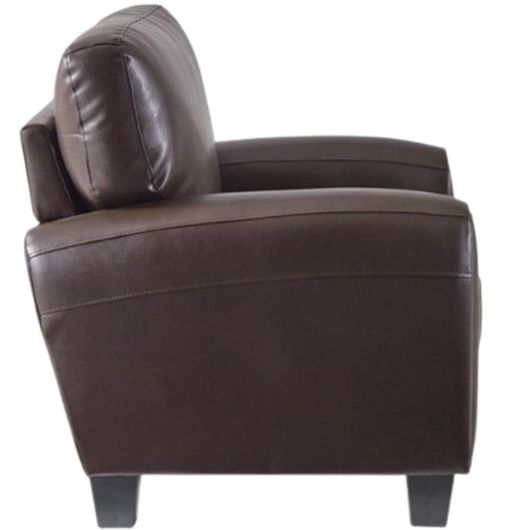 Homelegance® Rubin Dark Brown Chair-3