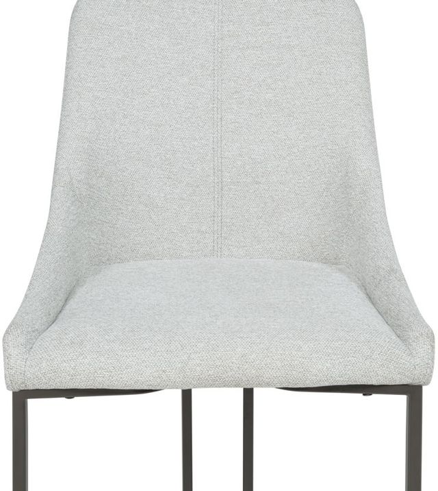 Crown Mark Verano Gray Upholstered Dining Side Chair-4