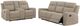Coaster® Brentwood 2-Piece Taupe Manual Reclining Set-0