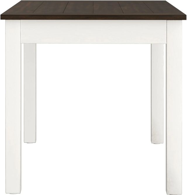 Emerald Home Sarasota 6-Piece Cocoa Brown/Milk White Counter Table Set-3