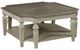 American Drew® Savona Dorothea Mocha Elm Square Cocktail Table-0