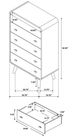 Coaster® Robyn Light Ash Chest of Drawers-5