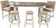 Vintage Furniture Charleston 30" Padded Stool-1