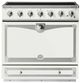 La Cornue CornuFé 90 Albertine 36" Pure White Pro Style Induction Range-0
