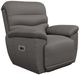 La-Z-Boy® Joshua Gray Leather Power Rocking Recliner with Headrest and Lumbar-0