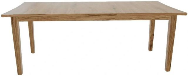 Mavin Customizable 38" Concave Extendable Dining Table with 18" Leaf-1