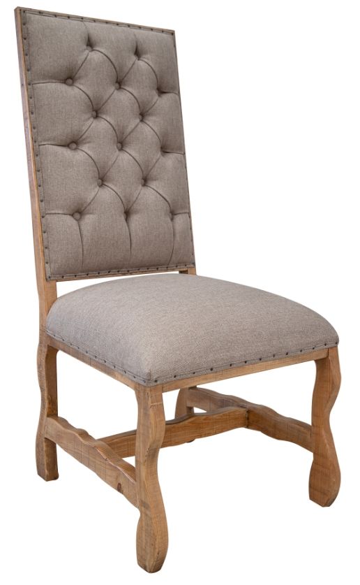 International Furniture Direct Marquez Beige/Brown Dining Chair-0