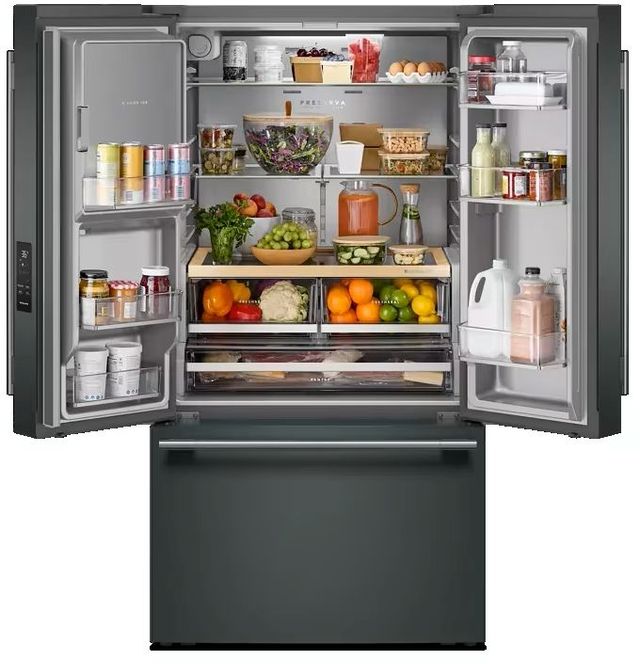 KitchenAid® 36" 30 Cu. Ft. Juniper French Door Refrigerator with Exterior Water and Ice-3