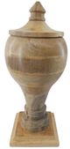 A & B Home Natural Antique Urban Garden Lidded Jar-0