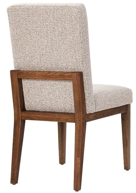 Artisan & Post by Vaughan-Bassett Dovetail Gray/Natural Upholstered Dining Side Chair-2