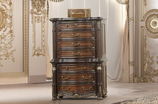 New Classic® Home Furnishings Bella Notte Mahogany Brown Chest-1