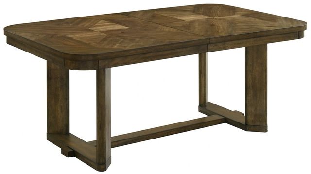 Crown Mark Broadmoor Brown Dining Table-0