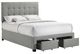 Intercon Kaycee Smoke Youth Full Storage Panel Bed-0