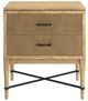 A.R.T. Furniture® Loft Natural Maple Reeded Nightstand-2