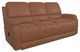 La-Z-Boy® Greyson Caramel Leather Manual Reclining Sofa-0