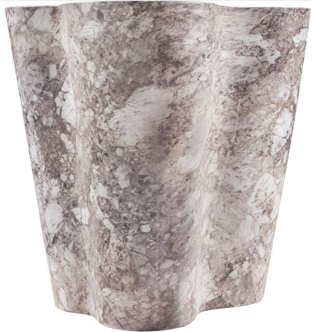 Meridian Furniture Monza Brown Marble End Table-1
