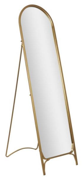 Deco Marche Gold Arched Foldable Floor Mirror-0