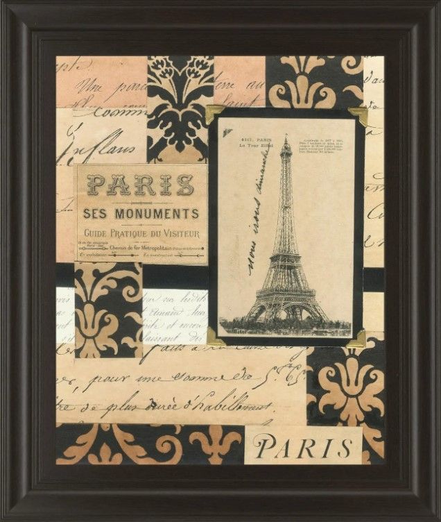 Classy Art Travel Collage l by Gillian Fullard Wall Art-0