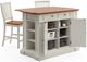 homestyles® Americana 3-Piece White Kitchen Island Set-1