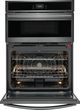 Frigidaire Gallery® 30" Smudge-Proof® Black Stainless Steel Oven/Microwave Combo Electric Wall Oven-4
