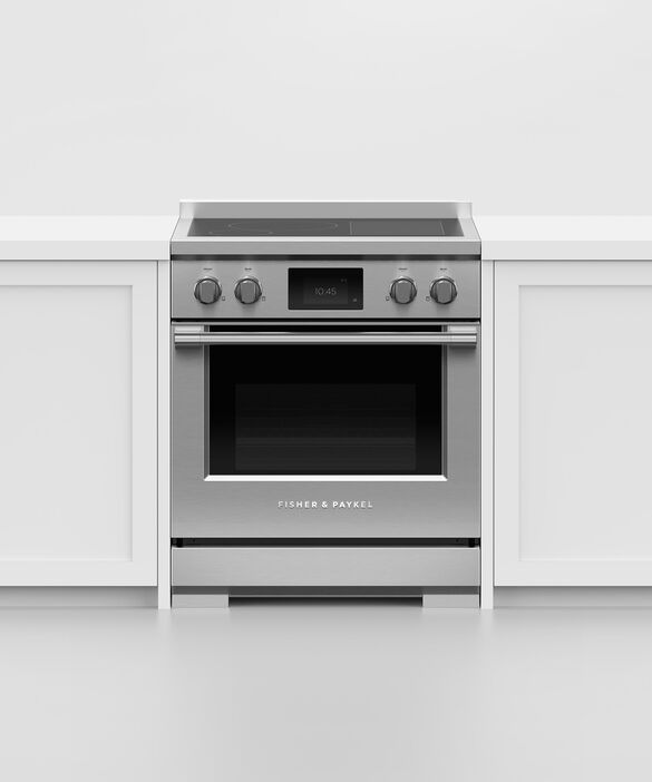 Cuisinière biénergie style Pro de 30 po Fisher & Paykel® série 9 de 4.0 pi³ avec friture à air - Acier inoxydable-3