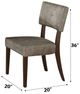 ACME Furniture Drake 2-Piece Espresso/Gray Side Chairs-2