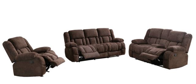 Mazin Furniture Presley Brown Power Reclining Sofa-2